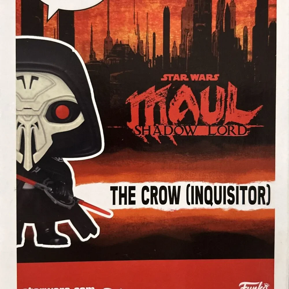 Funko POP! Star Wars The Crow Inquisitor w/ Protector Exclusive #832🔥
